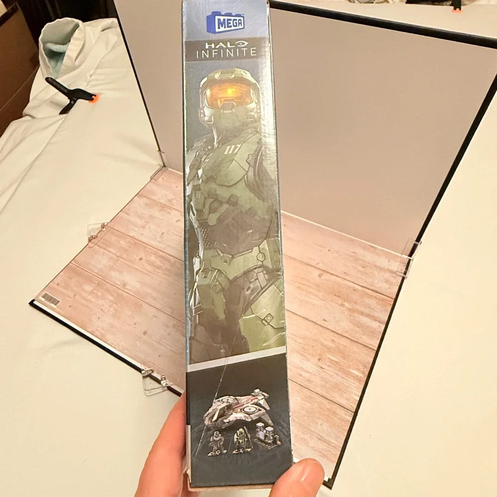 MEGA Halo Infinite UNSC Arctic Burn Wasp Set HXL04 New 342 Pcs Grey White